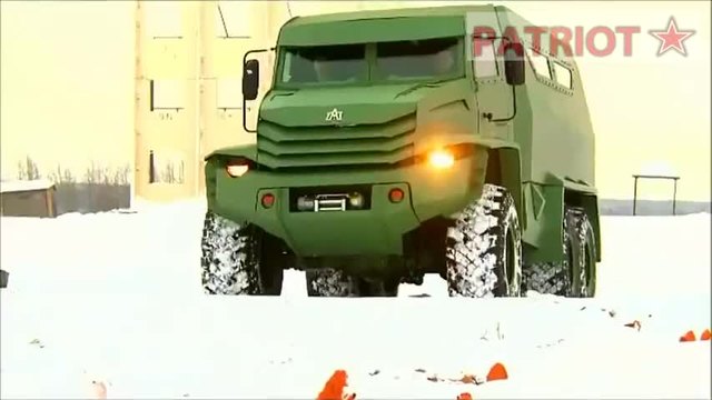 Руската бойна мощ!!! Руските машини Уамз Торос и Колун