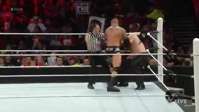 Randy Orton vs Kane - Wwe Raw 15062015