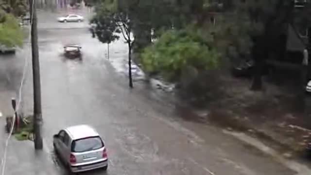 Порой и потоп след дъжд в Пловдив на 20 август 2015