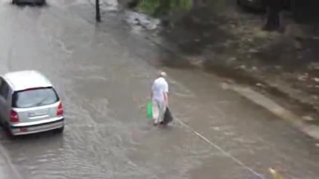 Порой и потоп след дъжд в Пловдив на 20 август 2015