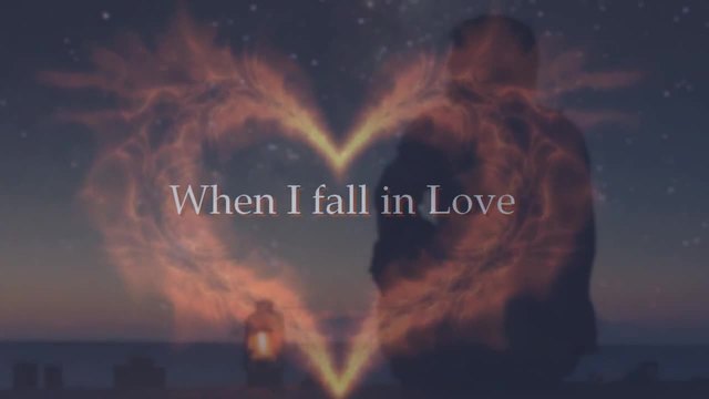 When I fall in Love - video etude