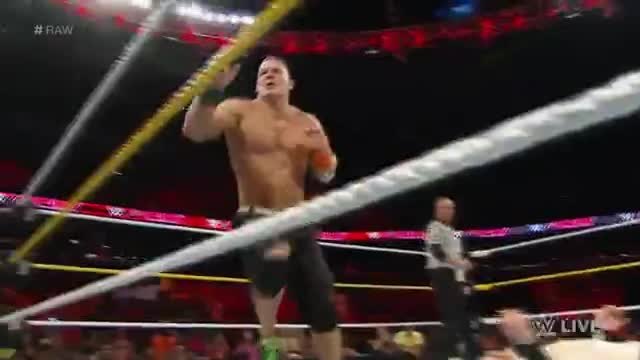 Sheamus vs John Cena - Wwe Raw 14092015
