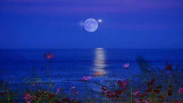 ✨✨Една тъжна синя луна! ... ... (music Stamatis Spanoudakis) ... ...✨✨