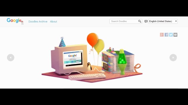 Днес е 17 - ия рожден ден на Google - Happy 17 birthday GOOGLE