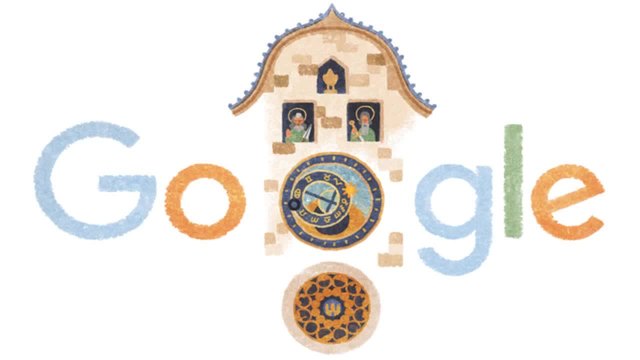 Пражки астрономически часовник (Google Doodle)