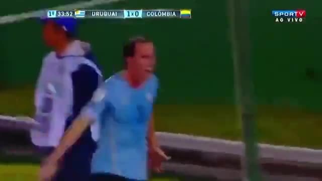 14.10.15 Уругвай - Колумбия 3:0 * Квалификация за световното 2018 *