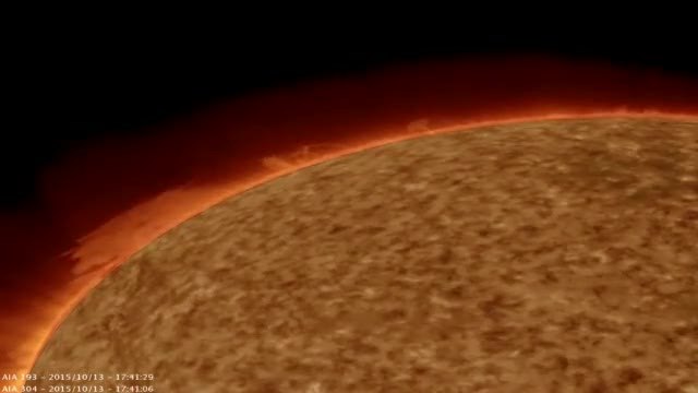 НАСА засне мощно изригване на Слънцето (ВИДЕО)
