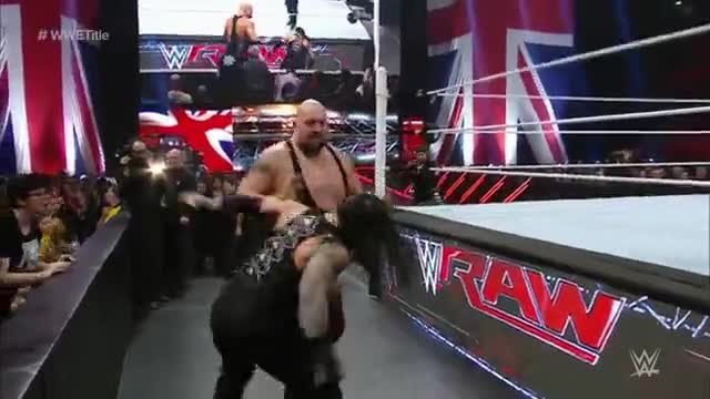 Big Show vs Roman Reigns ( Wwe World Heavyweight Championship Tournament )- Wwe Raw 09112015