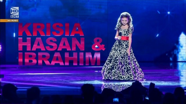 Крисия, Хасан и Ибрахим - Детска Евровизия 2015