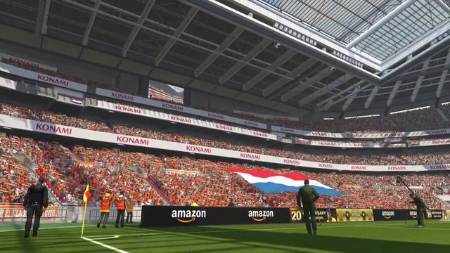 Pro Evolution Soccer 2016 Ps4 Gameplay - Netherlands v Italy  