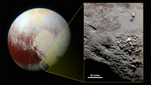 НАСА представи кадри на евентуален криовулкан на Плутон