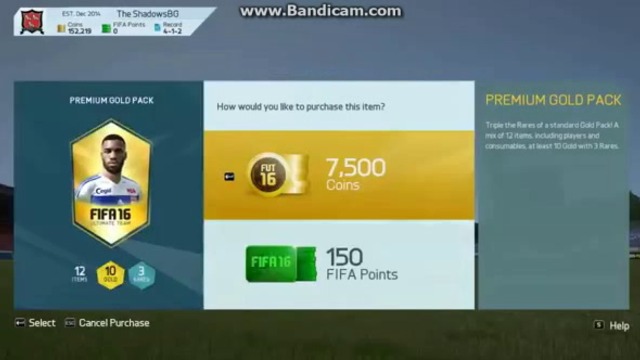 Fifa 16 Pack Opening #1  
