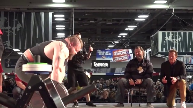 Eddie Hall вдига 465 kg мъртва тяга - Нов световен рекорд