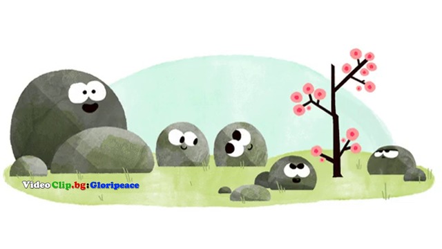 Гугъл Ви поздравява с *Честита първа пролет* First Day of Spring 2016 (Northern Hemisphere) Google Doodle HD 20th of March MMXVI