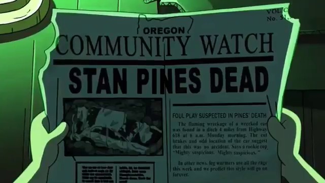 Тайните на Гравити Фолс Between the Pines - Post Finale Edition