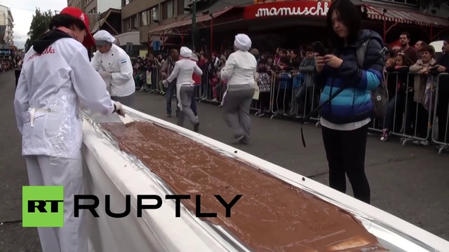 150-метров шоколад за Великден направиха в Аржентина