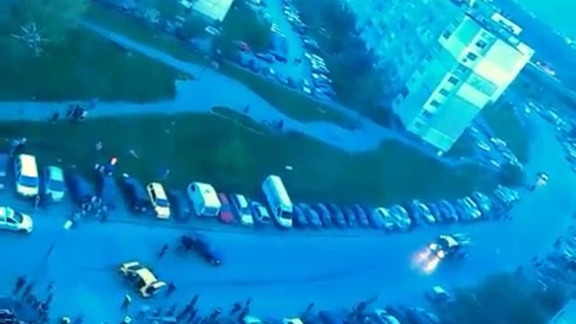 Такси блъсна няколко паркирани коли в "Люлин"