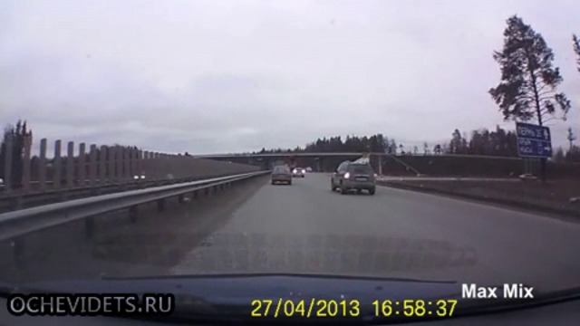 Инциденти със камиони самосвали по улиците на Русия  