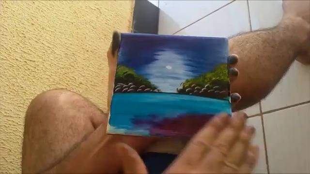 Талантлив художник рисува с пръсти картина за минута ,която ще ви остави без дъх!  