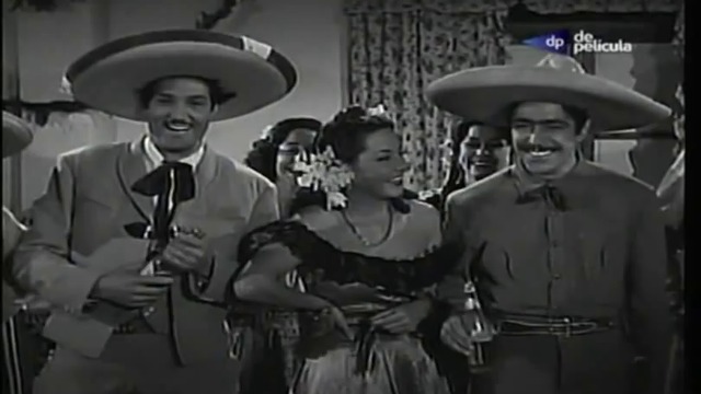 Luis Aguilar, Fernando Soto "Mantequilla" y el Marichi Vargas de Tecalitlán - Las copetonas (1947)
