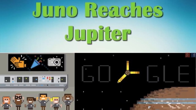 Джуно (сонда), Сондата Джуно успешно навлезе в орбита около Юпитер