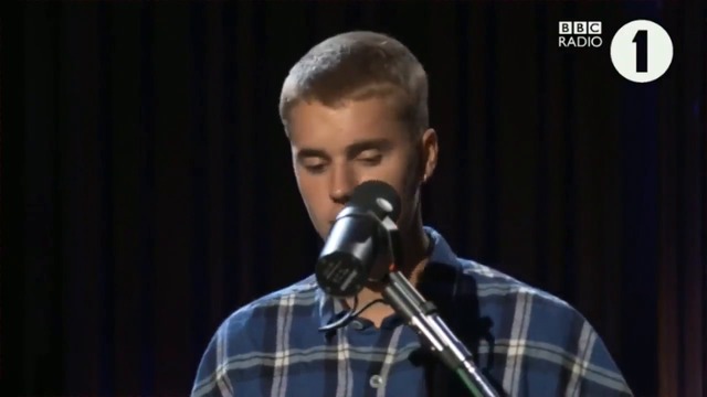 Justin Bieber - Cold Water BBC Radio (Acoustic)