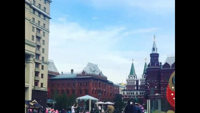 Москва - червен площад