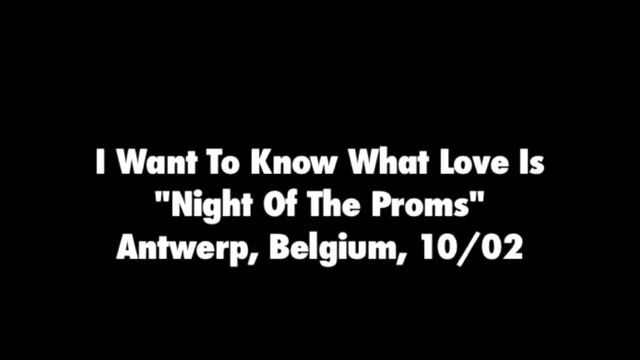 Foreigner- I want to know what love is (LIVE)