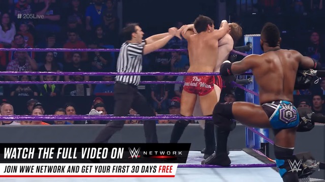 Jack Gallagher & Cedric Alexander vs. Neville & Noam Dar- WWE 205 Live, Jan. 31, 2017