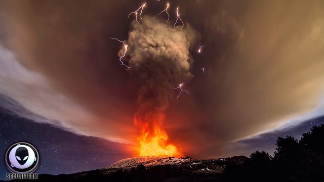 Нова загадка изникна от изригването на вулкана Етна