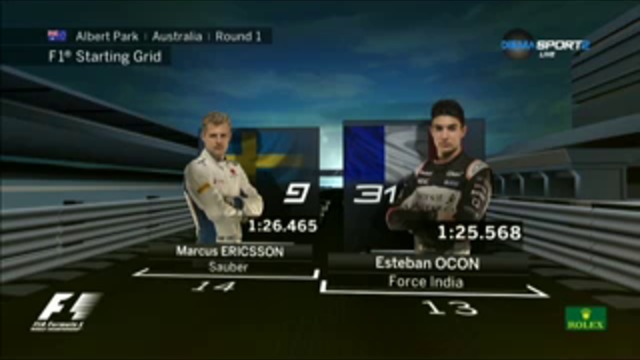 Формула 1-Гран При на Австралия.Състезание.26.03.2017 1-2