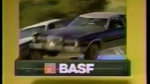 BASF videotape commercial 1986