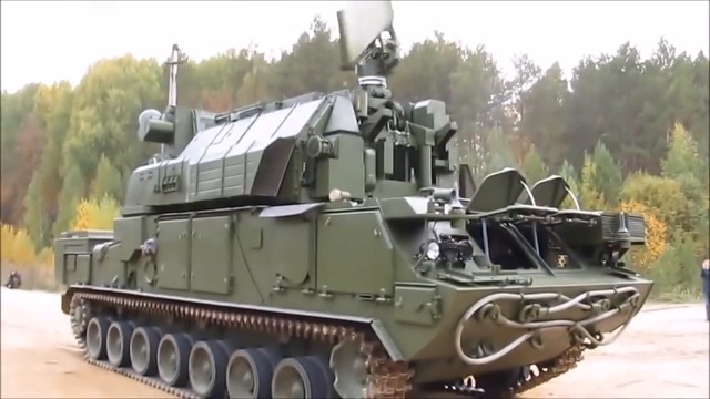 Russian TOR M2 Anti-Aircraft System