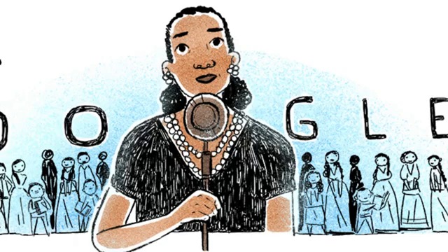 122-и рожден ден на Мария Ребека María Rebeca Latigo de Hernández Google Doodle