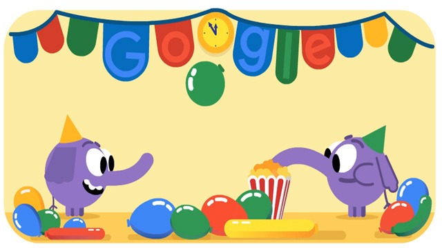 Новогодишна вечер 2019 New Year's Eve , New Year's Eve 2019 Google Doodle
