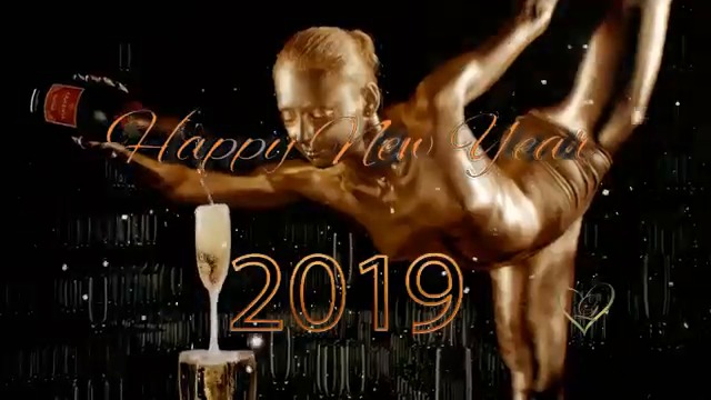 Весела новогодишна нощ 2019.Честита Нова Година - Happy New Year 2019