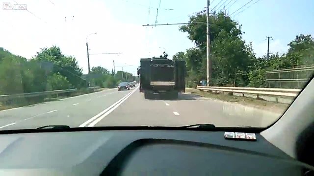 Инцидент с танк в Русия! // видео