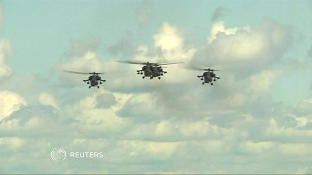 Руски хеликоптер се разби по време на авиошоу