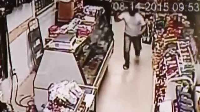 Крадец напада магазин с мачете, развръзката е неочаквана!