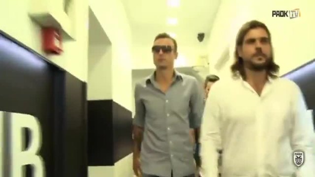 Представяне Димитър Бербатов в ПАОК