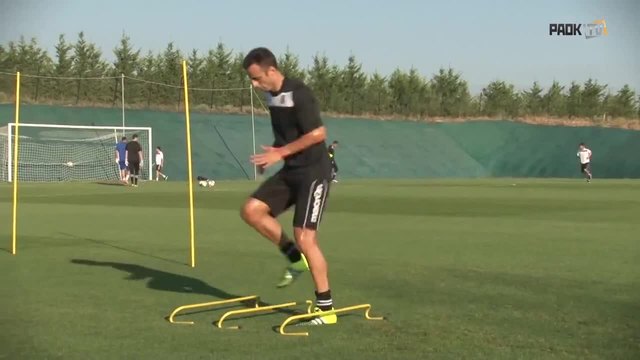 Първата тренировка на Димитър Бербатов в Паок