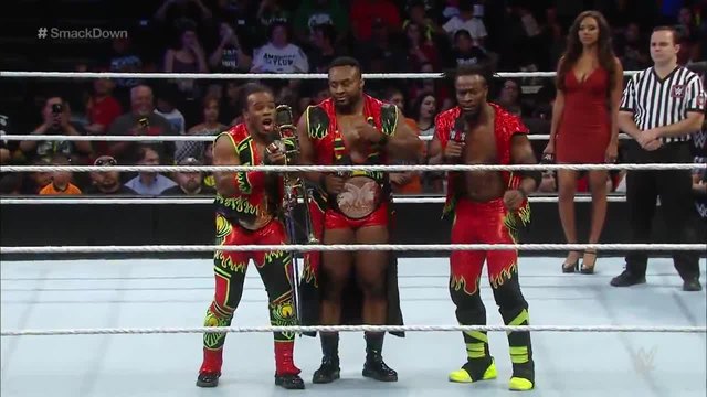 Neville &amp; The Lucha Dragons vs. The New Day- SmackDown, Sept. 24, 2015