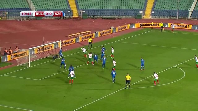 България 2 - 0 Азербайджан ( Квалификация за Европейско първенство 2016 ) ( 13102015 )