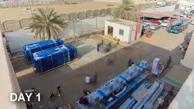 Ето как се строи първият смарт паркинг в Саудитска Арабия