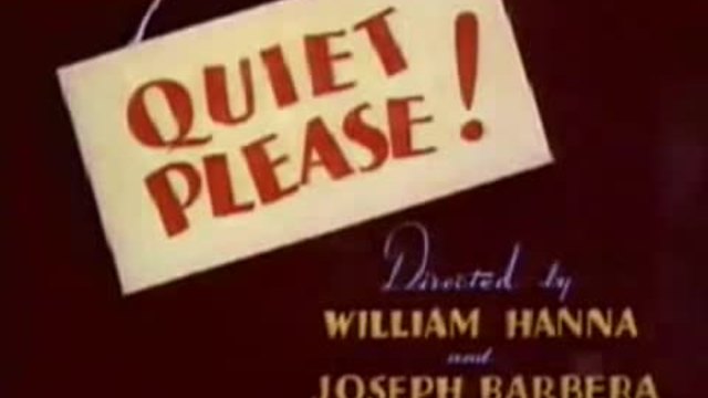 Tom And Jerry - Quiet