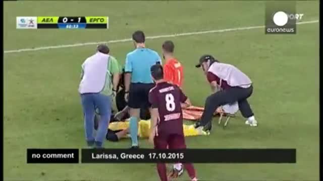 Инцидент с футболист на терена''не е скрита камера''