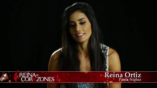 Reina de Corazones Paola Núñez es Reina
