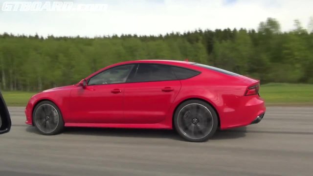 Audi RS7 vs Mercedes CLS 63 AMG BiTurbo Performance Package