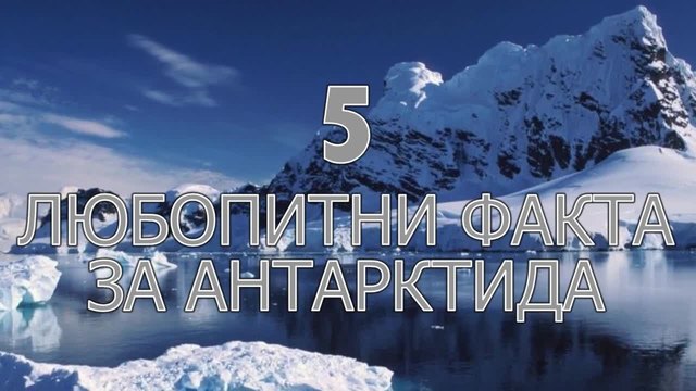 5 любопитни факта за Антарктида