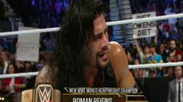 Roman Reigns vs Sheamus ( Sheamus кешва куфара ) - Wwe Survivor Series 2015  